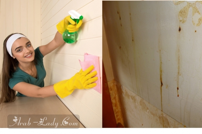 وصفات سحرية ورخيصة لتنظيف الجدران من الدهون الصعبة